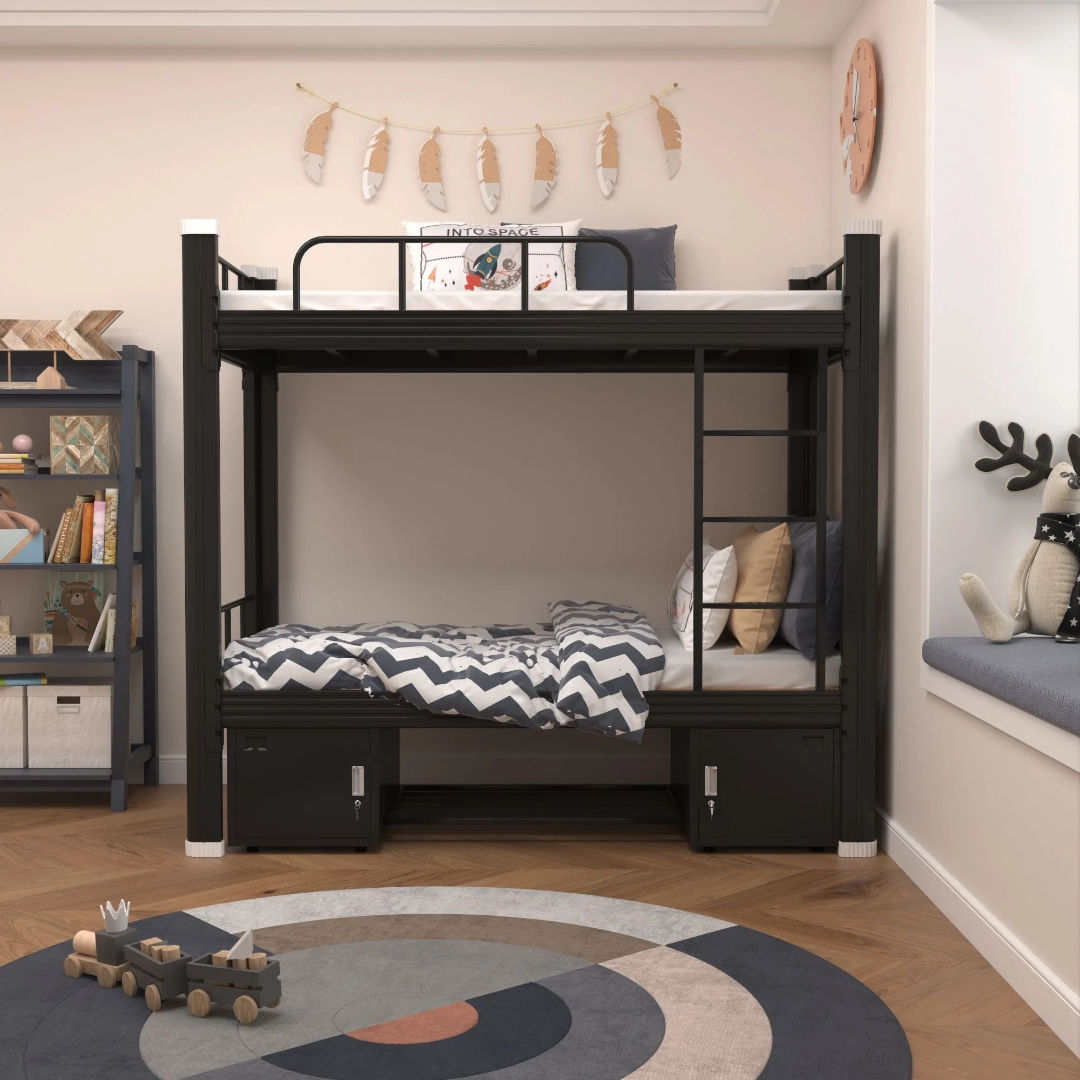 Metal Bunk Bed – Black (XTSXP001)