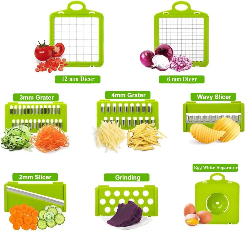 14-in-1 Vegetable Chopper & Slicer Set