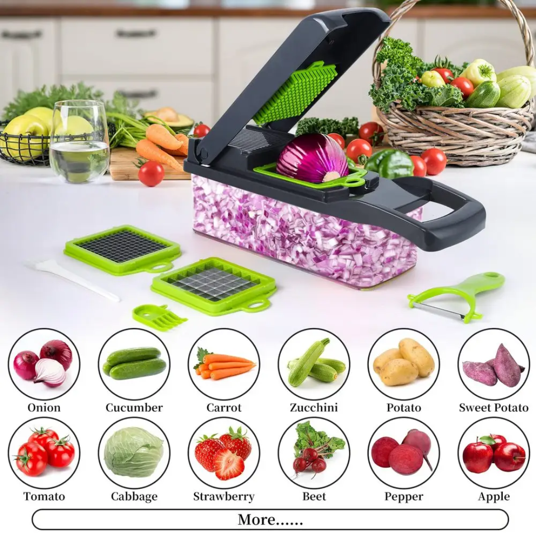 14-in-1 Vegetable Chopper & Slicer Set