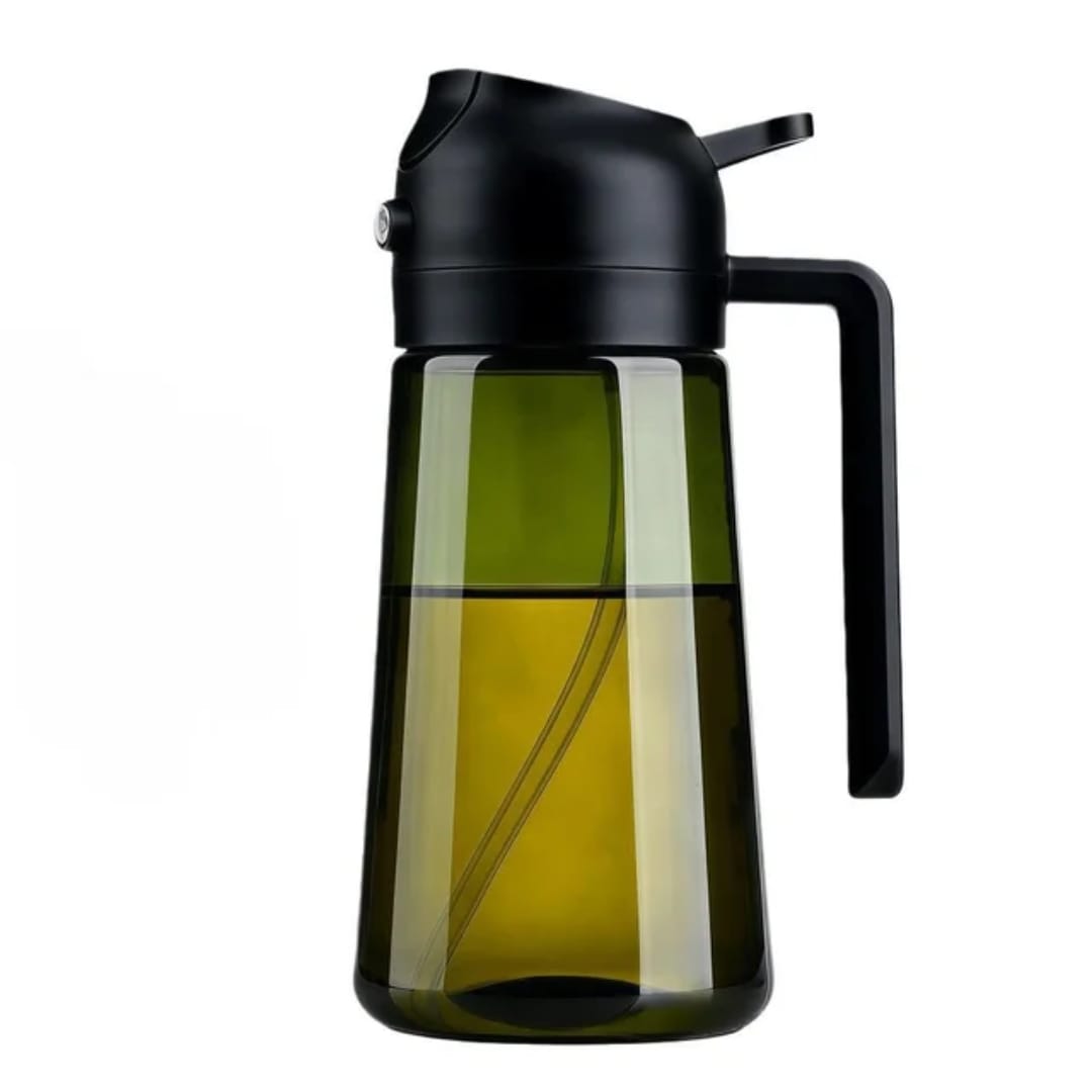 Glass Olive Oil Dispenser Bottle with Auto Flip Cap